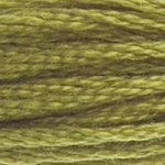 DMC Stranded Cotton 733 is The World's Favourite Embroidery Thread. It uses the world's finest long staple cotton and mercerise it twice to give your embroidery exceptional sheen.